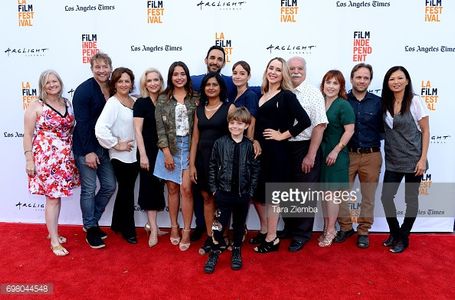 Olga Aguilar attends the screening of '20 Weeks' during the 2017 Los Angeles Film Festival at Arclight Cinemas Culver Ci