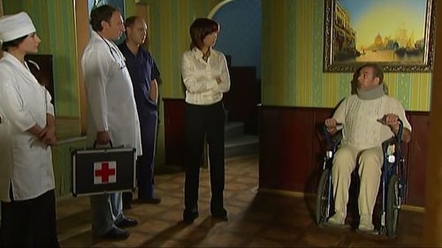 Vladislav Demchenko and Darya Poverennova in Angel-khranitel (2007)