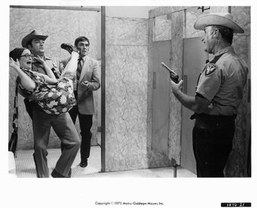 James Doohan, William Campbell, Susan Tolsky, and Keenan Wynn in Pretty Maids All in a Row (1971)