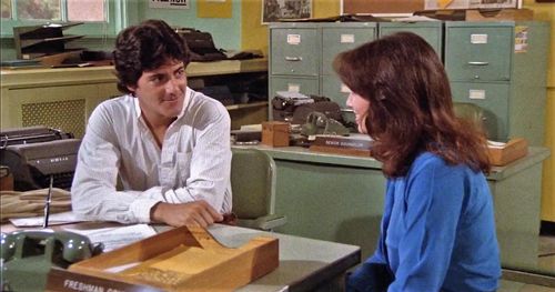Debra Clinger and David Naughton in Midnight Madness (1980)
