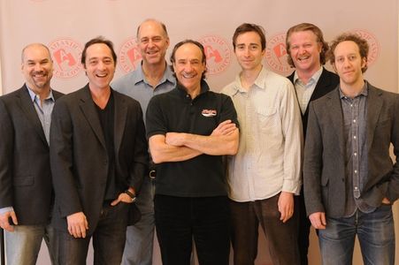 the cast of Ethan Coen's OFFICES at the Atlantic Theater Company