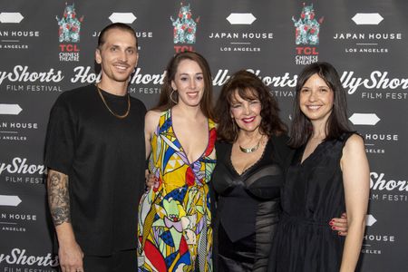 Shaun Duke Jr, Madeleine Mack, Pamela Clay + Dorly Ninio at Chinese Theatre on red carpet for BABY ELEPHANTS in 17th Ann