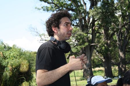 on set of 
