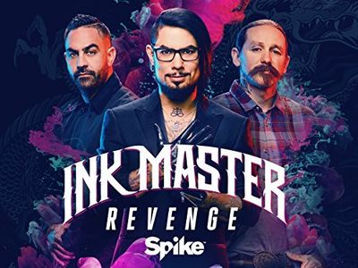 Dave Navarro, Chris Nunez, and Oliver Peck in Ink Master (2012)
