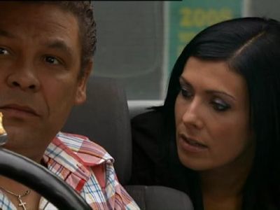Craig Charles and Kym Marsh in Coronation Street (1960)
