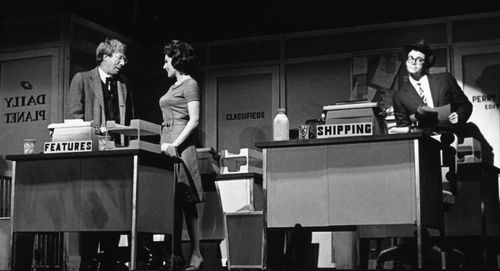 Michael O'Sullivan, Patricia Marand, and Bob Holiday at an event for The Daily Planet Presents: The Story of Superman (1