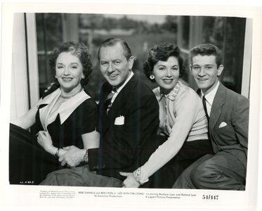 Bebe Daniels, Barbara Lyon, Ben Lyon, and Richard Lyon in Family Affair (1954)