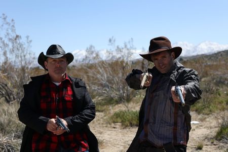 Shane Ryan-Reid and Louis DeStefano in Deadly Western (2023)