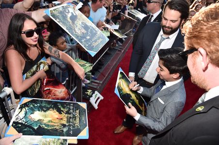Neel Sethi at an event for The Jungle Book (2016)