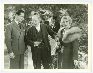 Frederick Kerr, Robert Montgomery, and Heather Thatcher in -But the Flesh Is Weak (1932)