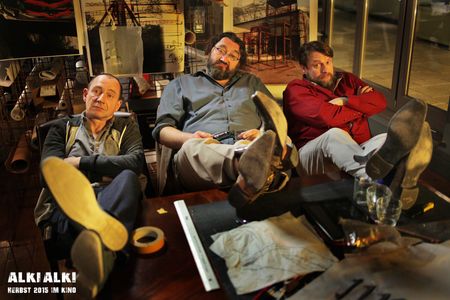 Thorsten Merten, Heiko Pinkowski, and Peter Trabner in Alki Alki (2015)