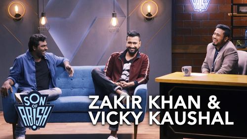 Vicky Kaushal, Zakir Khan, and Abish Mathew in Son of Abish (2014)