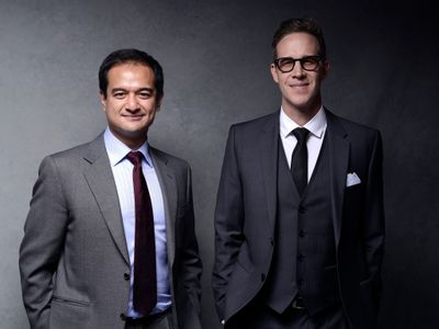 Joey McFarland and Riza Aziz