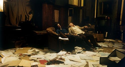 Nuno Lopes and Robert Pugh in Goodnight Irene (2008)