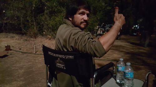 Shawn Balentine Stunt Doubling Chaz Bono on American Horror Story