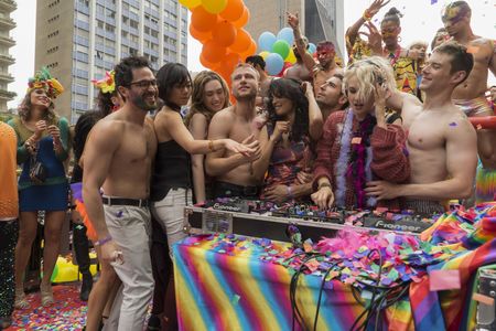 Bae Doona, Max Riemelt, Alfonso Herrera, Brian J. Smith, Miguel Ángel Silvestre, Tuppence Middleton, Tina Desai, and Jam
