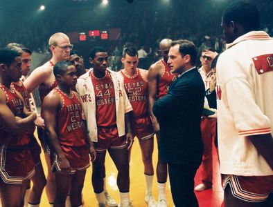 Mitch Eakins, Josh Lucas, Austin Nichols, Kip Weeks, Damaine Radcliff, and James Olivard in Glory Road (2006)