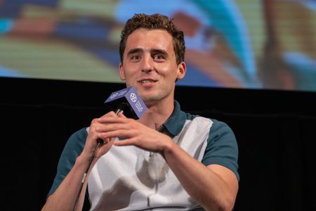 Jon Tarcy speaking at The Lincoln Centre for New York Asian Film Festival