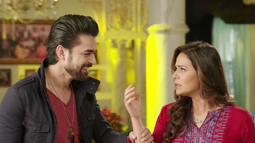 Mona Singh and Mohit Abrol in Kavach... Kaali Shaktiyon Se (2016)