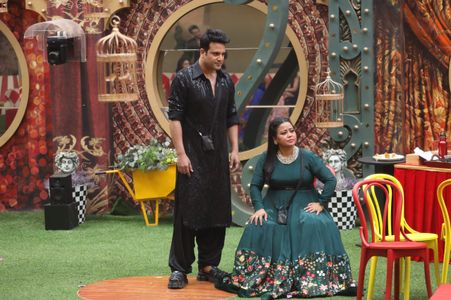 Krishna Abhishek and Bharti Singh in Bigg Boss: Bigg Boss 16 Grand Finale (2023)