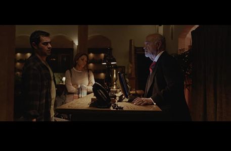 Shahab Hosseini, Niousha Noor and Georgie Maguire in The Night