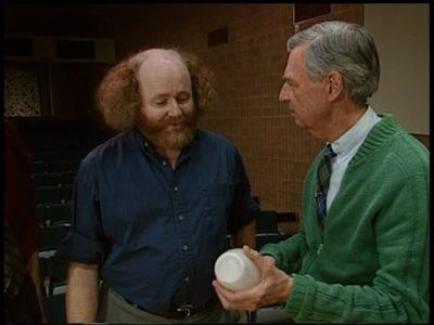 Fred Rogers and Samuel Ross Williams in Mister Rogers' Neighborhood (1968)