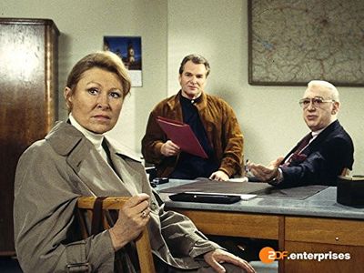 Sonja Sutter, Horst Tappert, and Fritz Wepper in Derrick (1974)
