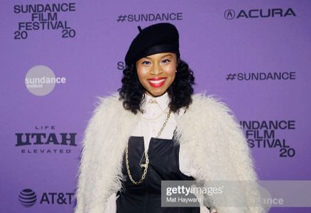 PARK CITY, UTAH - Sharaé Nikai attends the Netflix Horse Girl Premiere at The Ray in Park City, Utah. (Photo by Mat Hayw