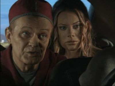 Brian Downey and Xenia Seeberg in Lexx (1996)