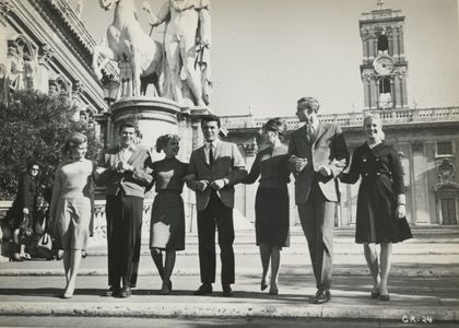 Trudi Ames, Joby Baker, Peter Brooks, Cindy Carol, Noreen Corcoran, James Darren, and Danielle De Metz in Gidget Goes to