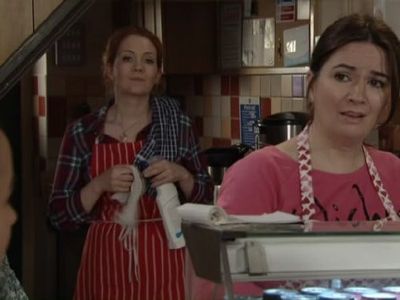 Jennie McAlpine and Debbie Rush in Coronation Street (1960)