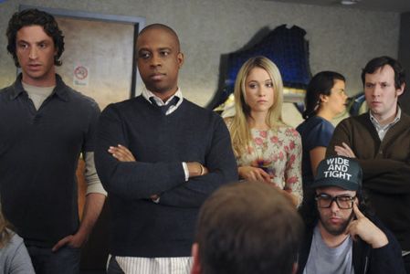 Judah Friedlander, Keith Powell, and Katrina Bowden in 30 Rock (2006)