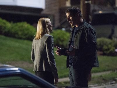 Claire Danes and Ian Kahn in Homeland (2011)