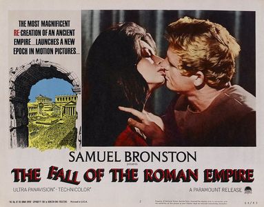 Sophia Loren and Stephen Boyd in The Fall of the Roman Empire (1964)