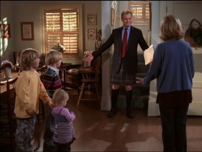 Stephen Collins, Lorenzo Brino, Nikolas Brino, and Catherine Hicks in 7th Heaven (1996)