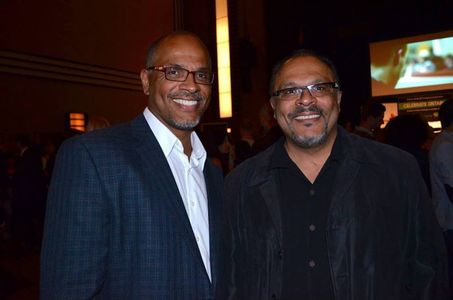 Amos Adetuyi and Alfons Adetuyi at ONTARIO CREATES Reception
