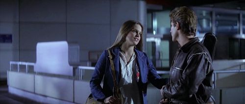 George Gilmour and Catherine Mary Stewart in The Apple (1980)