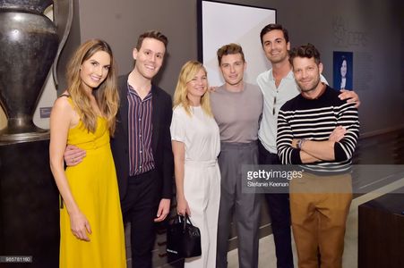 Matthew Hoffman, Ellen Pompeo, Nate Burkas, Jeremiah Brent, and Elizabeth Chambers Hammer arrive at the General Public l