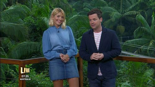 Declan Donnelly and Holly Willoughby in I'm a Celebrity, Get Me Out of Here! (2002)
