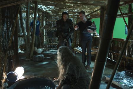 Drew Heriot directs Christopher Goh in the opening sequence of 'The Power of the Heart'