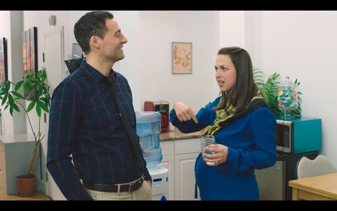 Paul (Daniel Stolfi) and Penelope (Jennifer De Lucia) Ep. 3 of CALM DOWN PAUL
