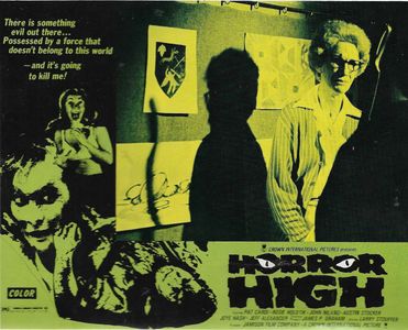 Pat Cardi, Joye Hash, and Rosie Holotik in Horror High (1973)
