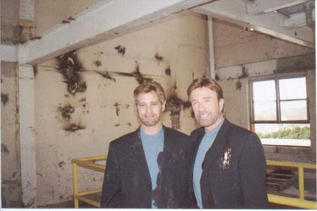 John Cann Doubling Chuck Norris on Walker; Texas Ranger, Blood Diamonds Episode