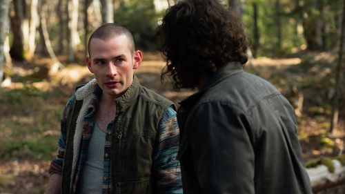 Eion Bailey and A.J. Simmons in From: Ball of Magic Fire (2023)