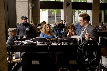 Anne Fletcher, Seth Rogen, and Oliver Stapleton in The Guilt Trip (2012)