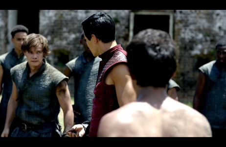 Still of Shane Graham, Aramis Knight, and Daniel Wu, in 
