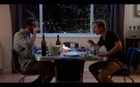 Duncan Birmingham and Cy Carter in The Bad Half (2014)