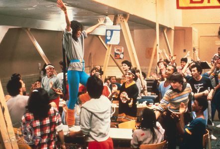 Jasmine Guy, Erica Gimpel, and Gene Anthony Ray in Fame (1982)
