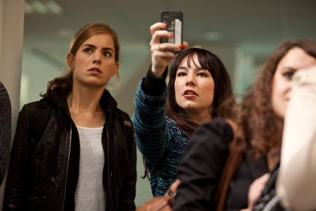 Isis Cabolet and Hannah Hoekstra in App (2013)