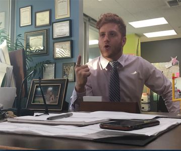 On set Cry Wolfe (Investigation Discovery),2015